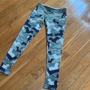 Dachshund camo leggings